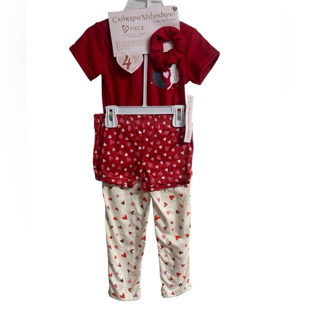 Catherine Malandrino Red Super Soft Pajama‎ Set